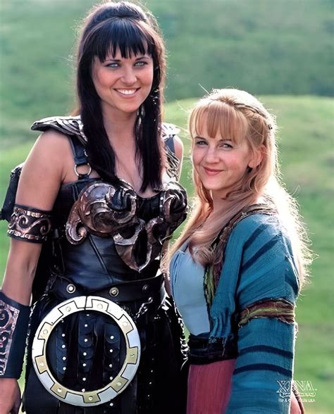 Raiders Of The Lost Tumblr Lucy Lawless And Renee Oconnor In Xena