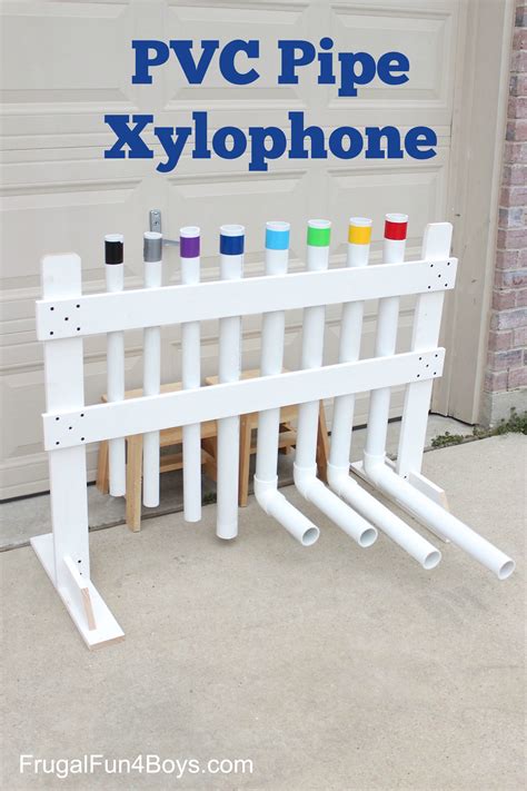 How To Make A Pvc Pipe Xylophone Instrument Frugal Fun For Boys And Girls
