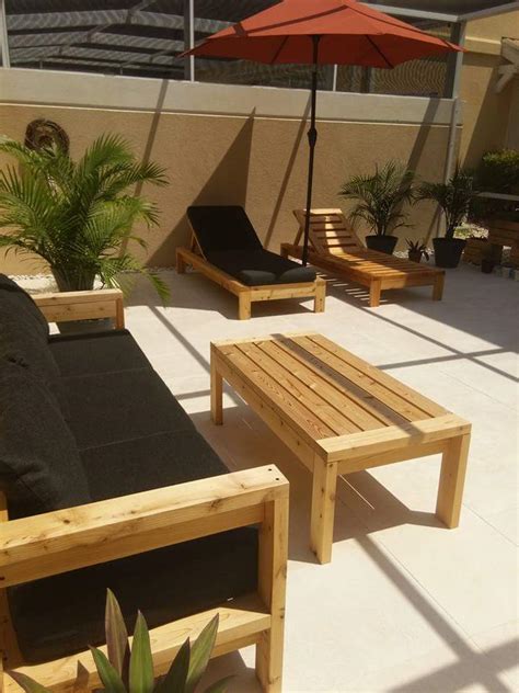 The straight lines create harmony and this woodworking project was about lounge chair plans. Ana White | modern outdoor lounge chair - DIY Projects