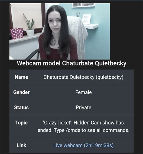 Quietbecky Private Nobodyhome Tv Page 1