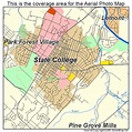 Aerial Photography Map of State College, PA Pennsylvania