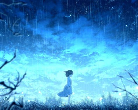 Rainy Anime Wallpapers Top Free Rainy Anime Backgrounds Wallpaperaccess