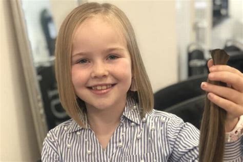 Big Hearted West Lothian Schoolgirl Gets Her Hair Chopped For Cancer