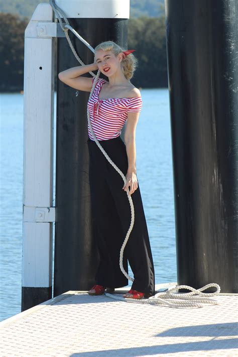 Nautical Stripes And Sailor Pants Gracefullyvintage