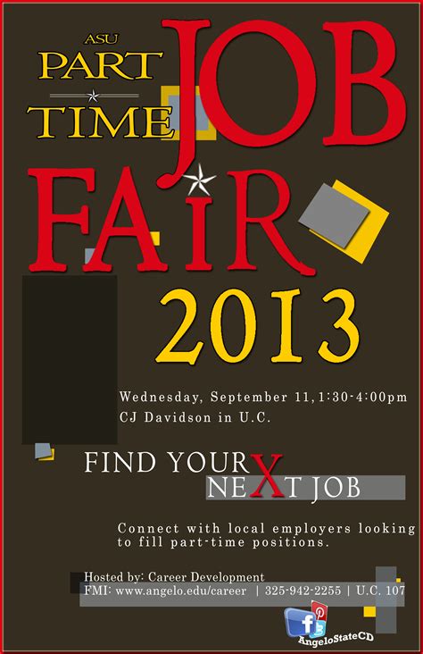 Part-Time Job Fair "September 2013" Job Fair, Part Time Jobs, September