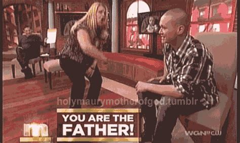 # celebrate # cheer # cheering # celebrating # the maury show. Reactions to Learning You're Not the Father Caught on TV ...