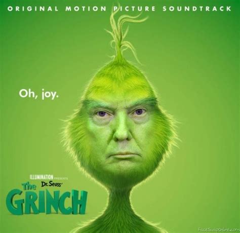 Trump Grinch Stole The Christmas Grinch Weird Pictures Funny Memes