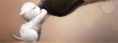 Sweet Love Animal Fb Profile Covers Friendships Day 2014 Facebook
