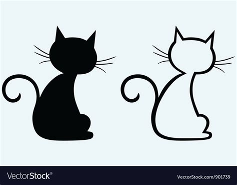 We do not allow blog hosting of images (blogspam), but links to albums the momma cat actually looks exactly like a cat i had a few years back that the crazy cat lady down the street from us stole. Silhouette kitten Royalty Free Vector Image - VectorStock