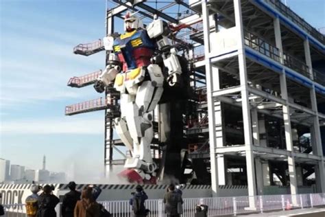 Japans Life Sized Moving Gundam Statue Has Been Unveiled Digital