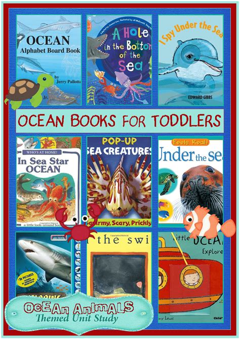 Ocean Books For Toddlers Ocean Animals Unit Study 3 Boys And A Dog
