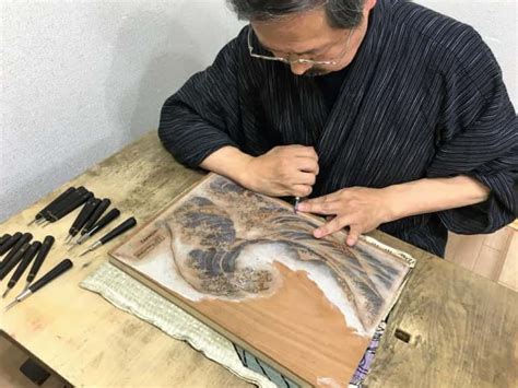 Carve Your Own Ukiyo E Art Where To Learn Traditional Japanese