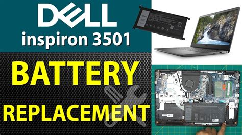 How To Replace The Battery For The Dell Inspiron 3501 Reg P90f Laptop