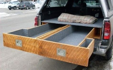 4 Simple Steps To A Clever Sliding Truck Bed Drawer System Truck Bed