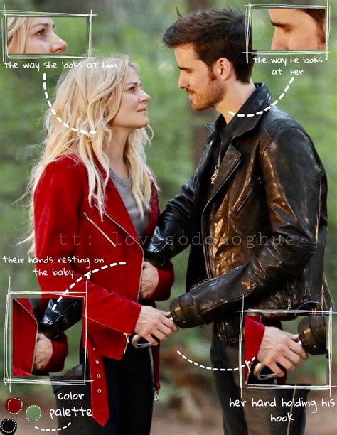 Once Upon A Time Funny Captain Swan The Way He Looks