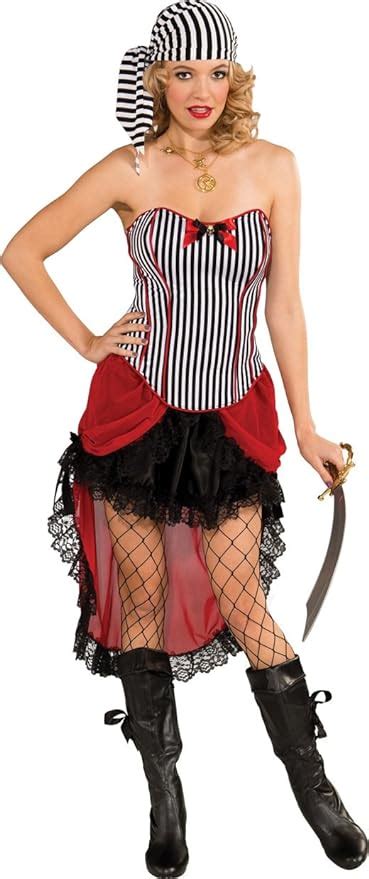 rubie s costume deluxe female pirate corset style costume clothing