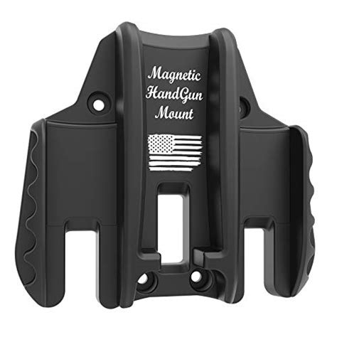 Magnetic Gun Mount Pro Quickdraw Design For Handgun Pistol Magazines