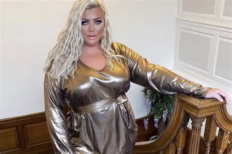 Gemma Collins Shows Off Impressive Curves In Gorgeous Gold Metallic