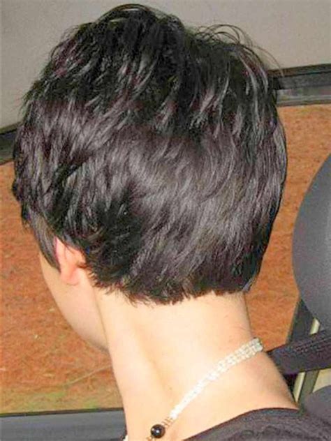 Back View Of Short Haircuts Google Search Show Pinterest Short