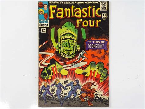 Lot 643 Fantastic Four 49 1966 Marvel Second