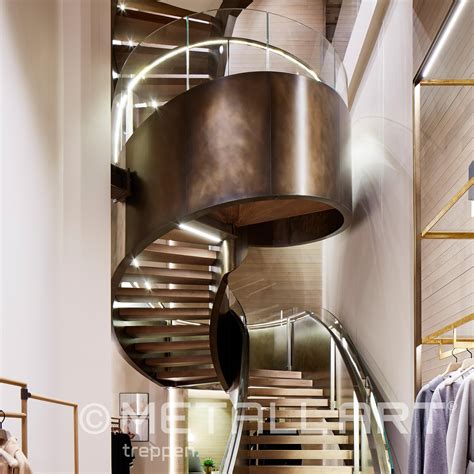 Impressing Steel Stairs At The Vienna Max Mara Store Architonic