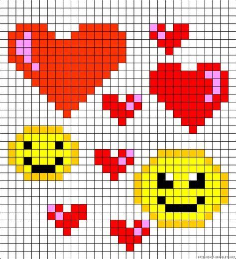 Pixel Art Smiley Coeur 31 Idées Et Designs Pour Vous Inspirer En