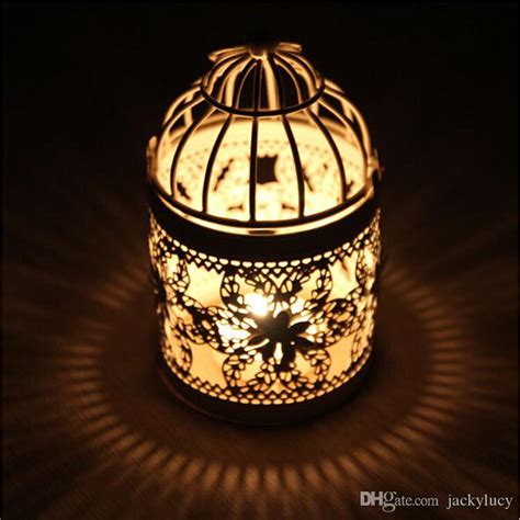 New Arrival Romantic Wedding Favours Iron Lantern Candle Holder For
