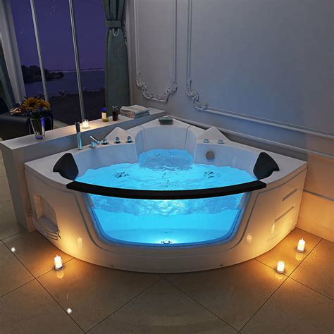 2 Person Indoor Whirlpool Bath Tub Hydro Therapeutic