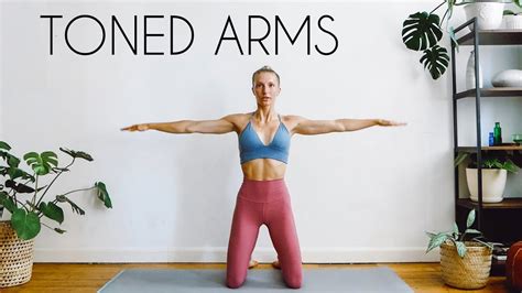 10 Min Toned Arms Workout At Home No Equipment Fitness Videos 24 7