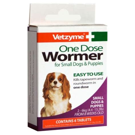 Safeguard contains the active ingredient, fenbendazole. Seven Seas Vetzyme One Dose Wormer For Small Dogs Contains ...