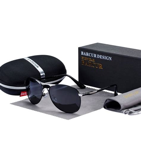 barcur design sunglasses high quality men polarized barcur sunglasses