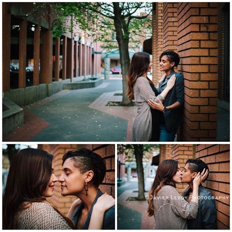 Lgbt Portraits Engagement Photos Lesbian Javier Leddy Photography Same Sex Couple