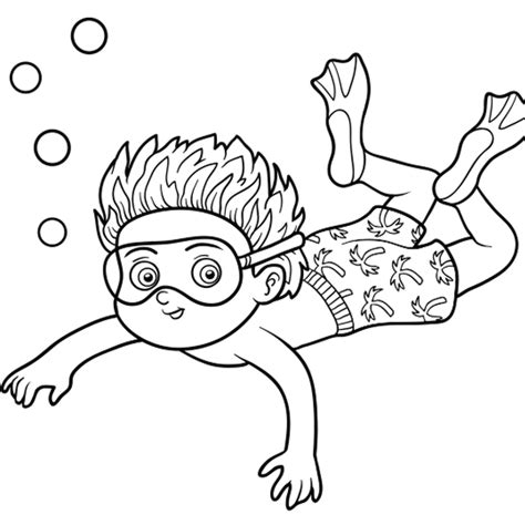 Choose your favorite coloring page and color it in bright colors. Just Keep Swimming! Coloring Pages to Keep us Connected ...