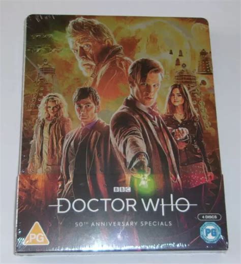 Doctor Who 50th Anniversary Specials Blu Ray Steelbook Bbc Ltd Ed