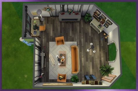 Blackys Sims 4 Zoo Living Room Miranda By Cappu Details And