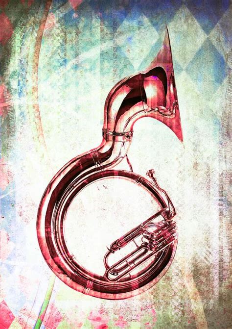 Sousaphone Art Tuba Tuba Instrumento Musica Instrumentos