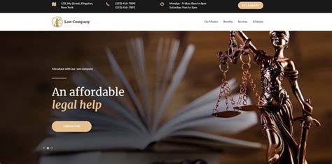 Law Firm Website Design Best Lawyer Websites 2019