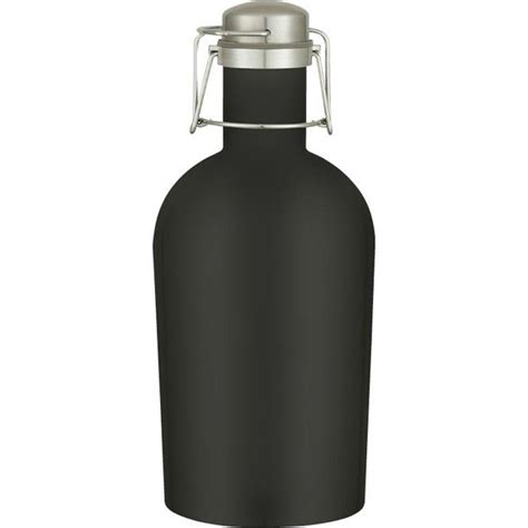 Imprinted Portland Stainless Steel Beer Growler Jugs 64 Oz