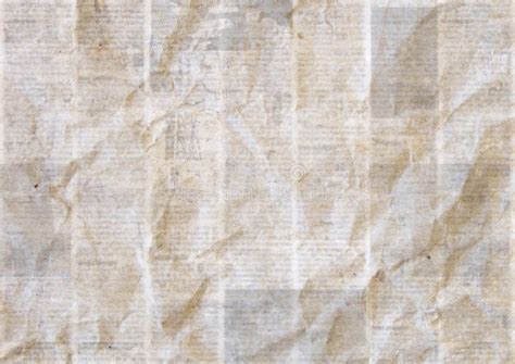 Vintage Grunge Newspaper Paper Texture Background Blurred Old Crumpled
