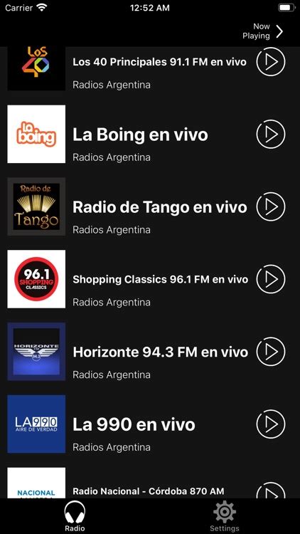 Radios Argentinas En Vivo By Hicham Hajaj