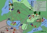 Moritzburg mit Kindern - Wiir-Viier Schloss Highlights Karte Klettergärten