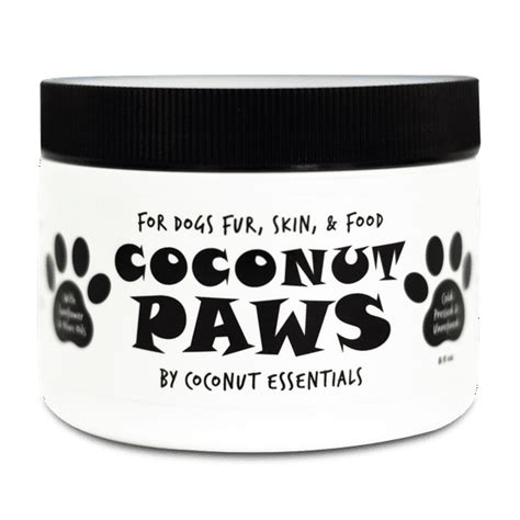 Coconut Paws Oils For Dogs Skin Hair Ears Teeth And Nails Organic