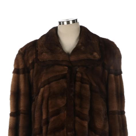 Darcy Moses Canadian Marten Fur Coat By Natural Furs For Saks Fifth