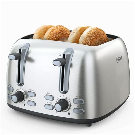 Oster 4 Slice Toaster Stainless Steel