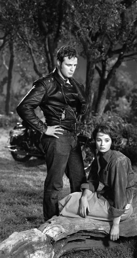 Thanks very much for the visit and comment.hartmut. The Wild One. Marlon Brando, Mary Murphy 1953. Brando ...