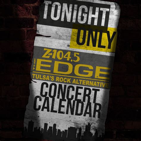 Upcoming Concerts Z1045 The Edge