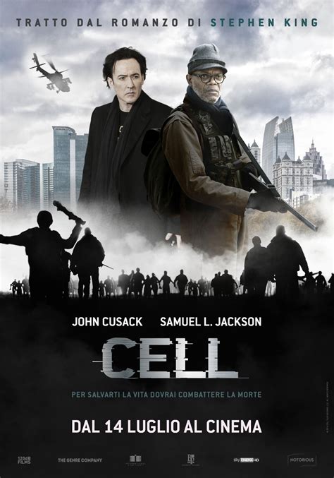 Cell is a 2016 american science fiction horror film based on the 2006 novel of the same name by stephen king the film is directed by tod williams produced b. Cell Movie starring John Cusack and Samuel L. Jackson ...