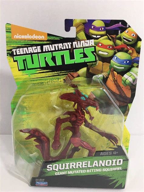 Tmnt Nickelodeon Teenage Mutant Ninja Turtles Squirrelanoid Action Figure New 1889732643