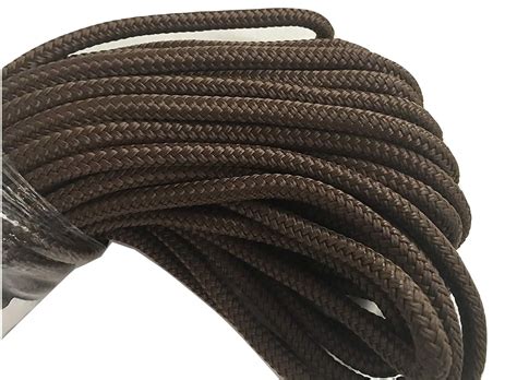 Double Braid Polyester Rope 516 Inch Brown 100 Hank Tunis Landing