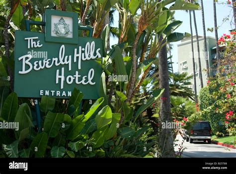 Beverly Hills Hotel Southern California Famous Hotel Landmark Los